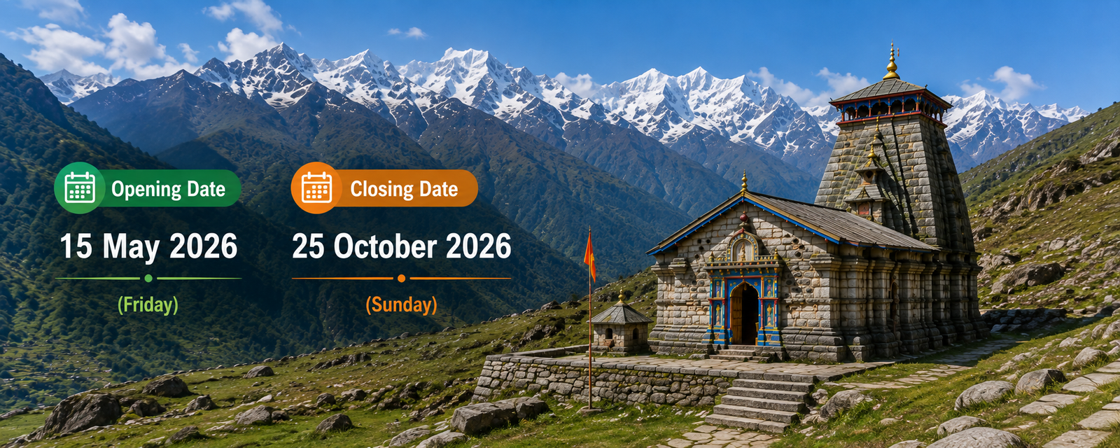 Madmaheshwar opening and closing dates 2026 Yatra guide doli procession